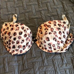Pink leopard print bra 32 D